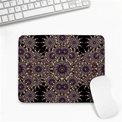 Luxury Ornament Refined Artwork Small Mouse Pad (rectangle) by dflcprints