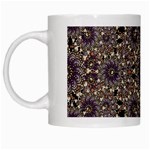 Luxury Ornament Refined Artwork White Coffee Mug Left