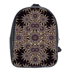 Luxury Ornament Refined Artwork School Bag (large)