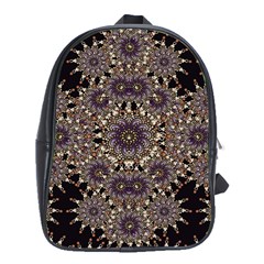 Luxury Ornament Refined Artwork School Bag (xl)