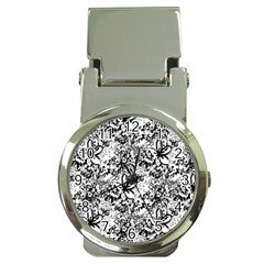  Flower Lace Money Clip With Watch