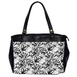  Flower Lace Oversize Office Handbag (Two Sides) Front