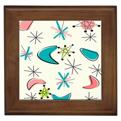 Atomic Era Inspired Framed Tile