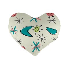 Atomic New 11 16  Premium Heart Shape Cushion 