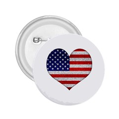 Grunge Heart Shape G8 Flags 2 25  Button by dflcprints