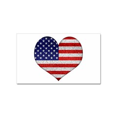 Grunge Heart Shape G8 Flags Sticker (rectangle) by dflcprints