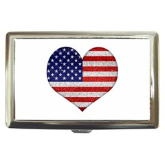 Grunge Heart Shape G8 Flags Cigarette Money Case by dflcprints