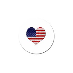 Grunge Heart Shape G8 Flags Golf Ball Marker 10 Pack by dflcprints