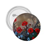 Poppy Garden 2.25  Button Front