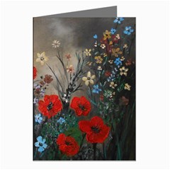 Poppy Garden Greeting Card (8 Pack) by rokinronda