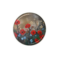 Poppy Garden Golf Ball Marker 10 Pack (for Hat Clip)