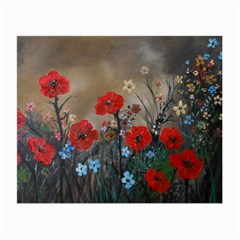 Poppy Garden Glasses Cloth (small) by rokinronda