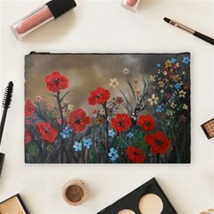 Poppy Garden Cosmetic Bag (large)