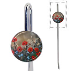 Poppy Garden Bookmark by rokinronda