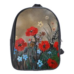 Poppy Garden School Bag (xl)