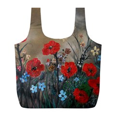 Poppy Garden Reusable Bag (l)