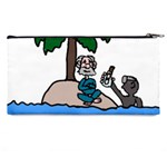 Desert Island Humor Pencil Case Back