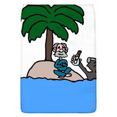 Desert Island Humor Removable Flap Cover (large)