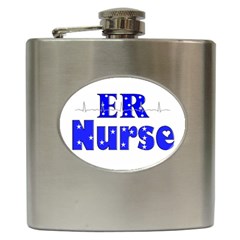 Er Nurse  Hip Flask