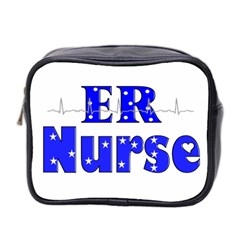 Er Nurse  Mini Travel Toiletry Bag (two Sides) by GailGabel