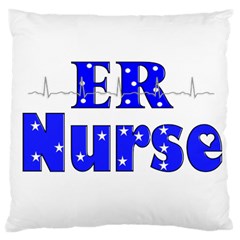 Er Nurse  Large Cushion Case (single Sided) 