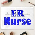 ER Nurse  Cosmetic Bag (XXL) Back