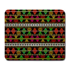 Aztec Style Pattern Large Mouse Pad (rectangle)