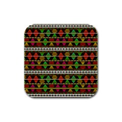 Aztec Style Pattern Drink Coasters 4 Pack (square) by dflcprints