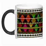 Aztec Style Pattern Morph Mug Left