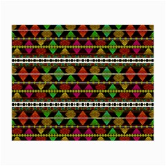 Aztec Style Pattern Glasses Cloth (small) by dflcprints