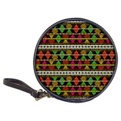 Aztec Style Pattern Cd Wallet by dflcprints