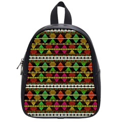 Aztec Style Pattern School Bag (small)