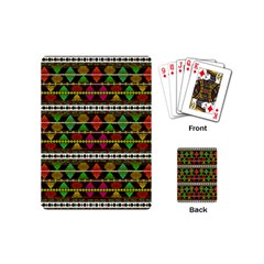 Aztec Style Pattern Playing Cards (mini) by dflcprints