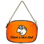 Have A Nice Day Happy Character Chain Purse (Two Sided)  Front