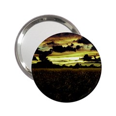 Dark Meadow Landscape  Handbag Mirror (2 25 ) by dflcprints