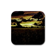 Dark Meadow Landscape  Drink Coasters 4 Pack (square)