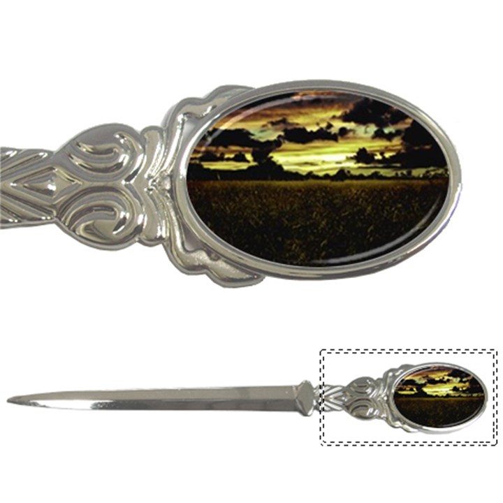 Dark Meadow Landscape  Letter Opener