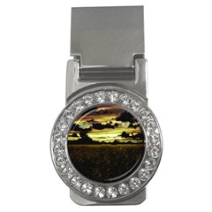 Dark Meadow Landscape  Money Clip (cz) by dflcprints