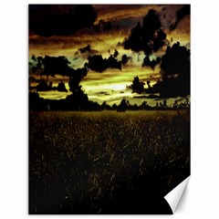 Dark Meadow Landscape  Canvas 12  X 16  (unframed)