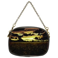 Dark Meadow Landscape  Chain Purse (one Side)