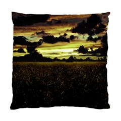 Dark Meadow Landscape  Cushion Case (two Sided) 