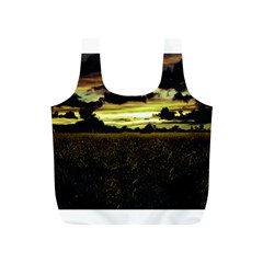 Dark Meadow Landscape  Reusable Bag (s) by dflcprints