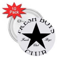 Star Power Fresh 2 25  Button (10 Pack)