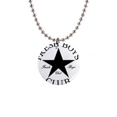 Star Power Fresh Button Necklace