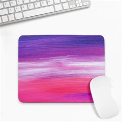 Abstract In Pink & Purple Small Mouse Pad (rectangle) by StuffOrSomething