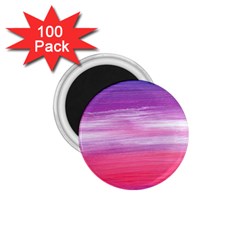 Abstract In Pink & Purple 1 75  Button Magnet (100 Pack)