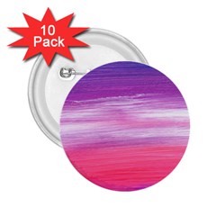 Abstract In Pink & Purple 2 25  Button (10 Pack)