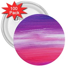 Abstract In Pink & Purple 3  Button (100 Pack)