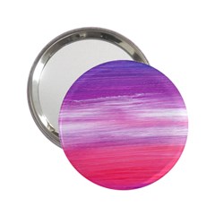 Abstract In Pink & Purple Handbag Mirror (2 25 )