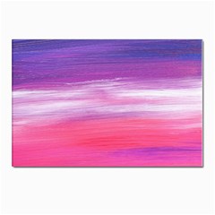 Abstract In Pink & Purple Postcard 4 x 6  (10 Pack) by StuffOrSomething